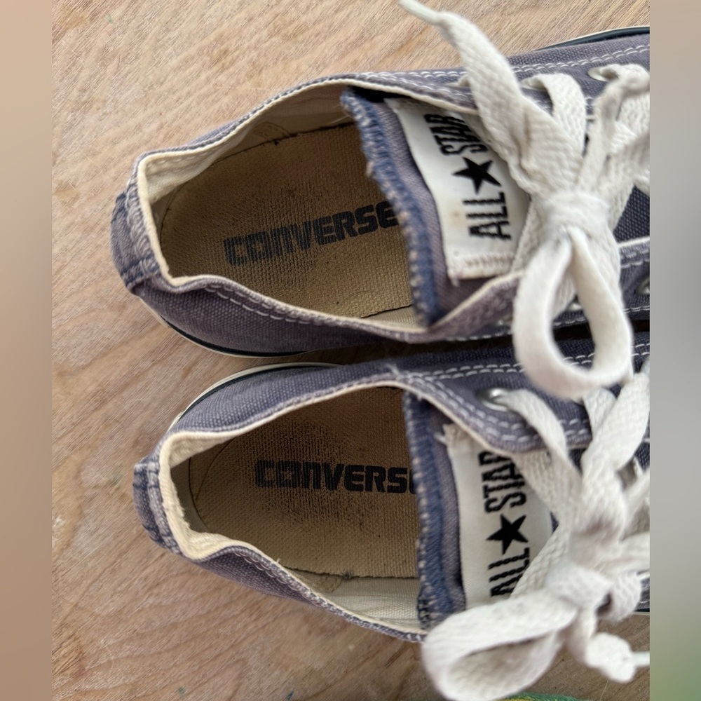Converse Unisex CT All Star Ox Blue Casual Shoes Sneakers Size M4/W6 - Picture 5 of 7